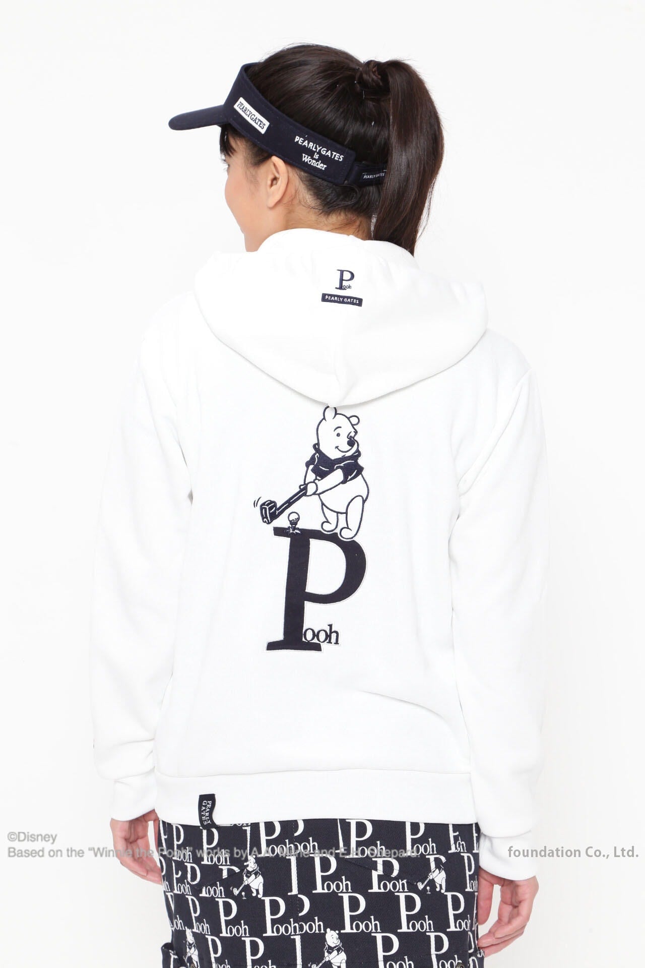 プーさん TC裏毛フルジップフーディ ＜Winnie the Pooh COLLECTION＞