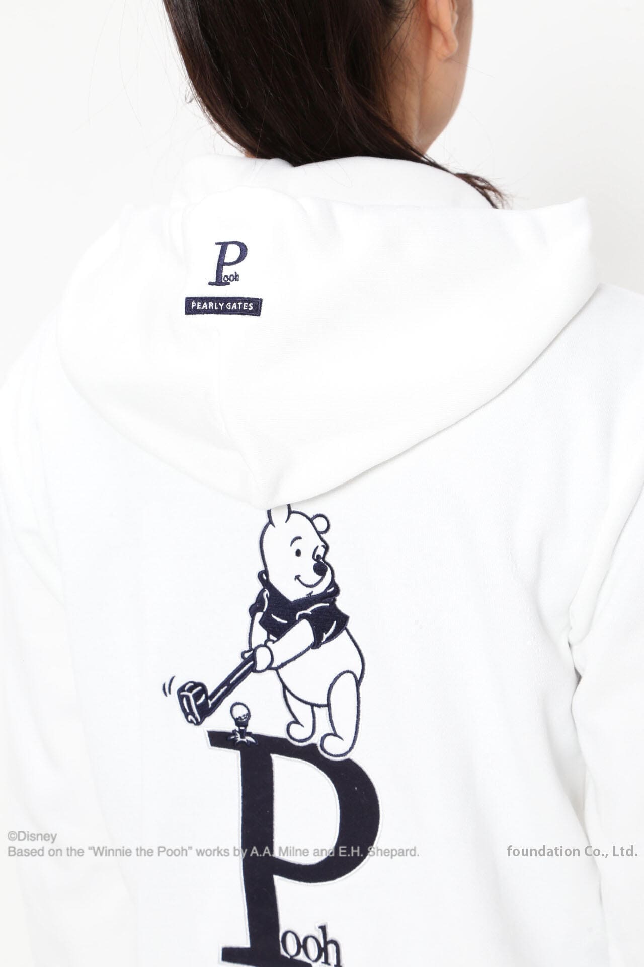 プーさん TC裏毛フルジップフーディ ＜Winnie the Pooh COLLECTION＞