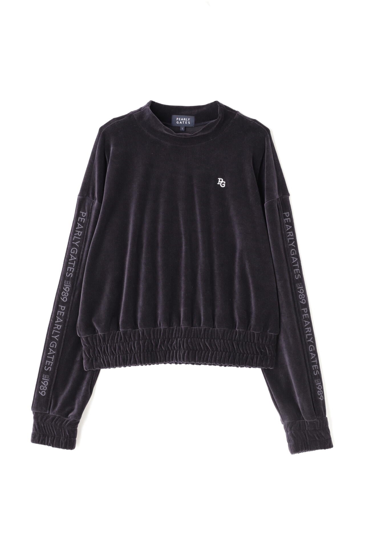 サマーベロア モックネックカットソー | PEARLY GATES（パーリーゲイツ