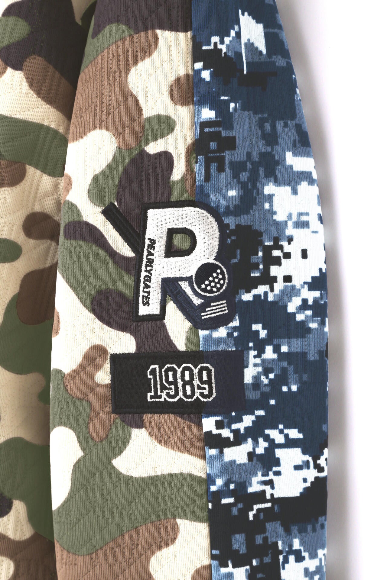 マルチカモ柄 マトラッセジャガード フーディ＜マルチカモ＞ | PEARLY