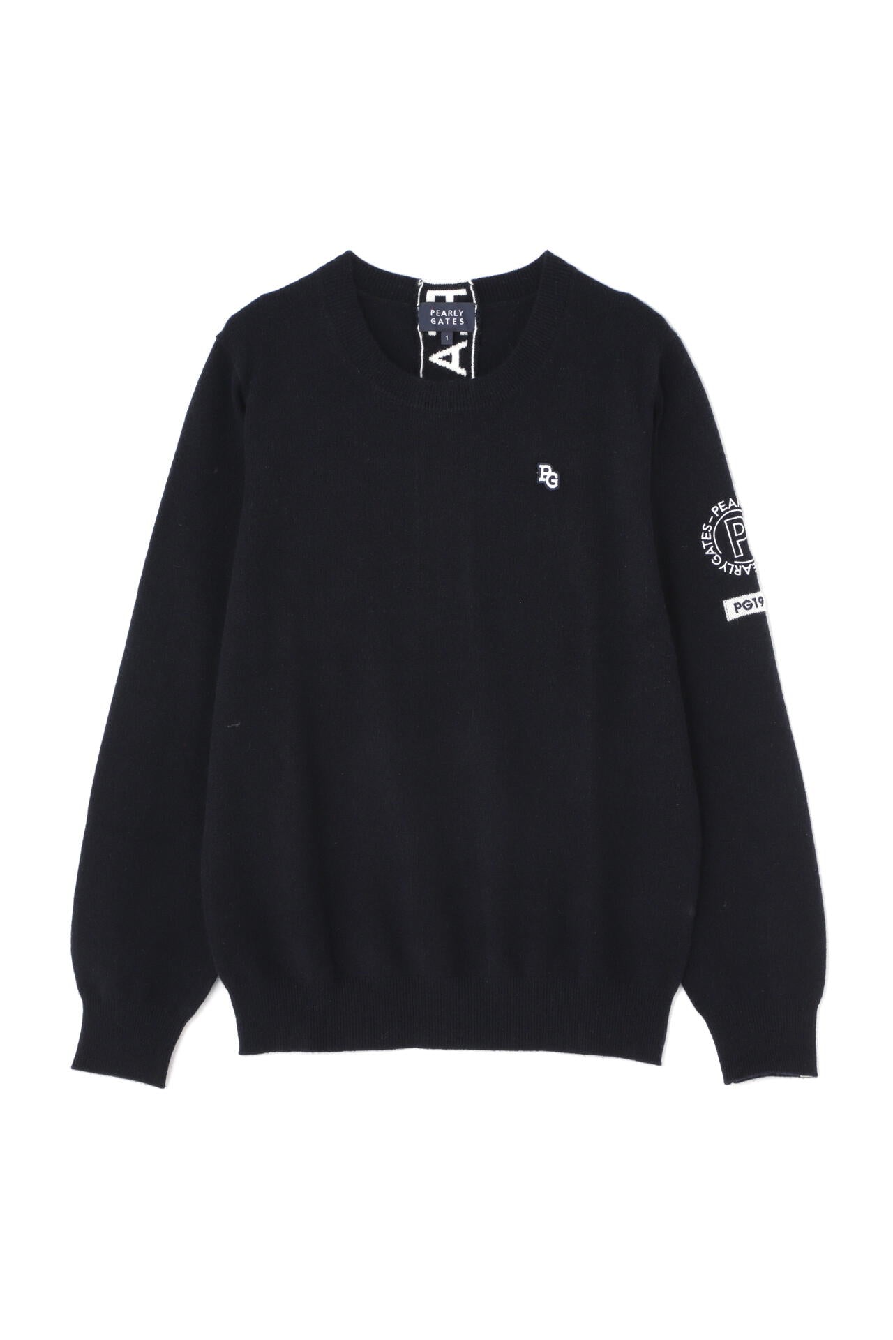 カシミア天竺 クルーネックニットプルオーバー | PEARLY GATES