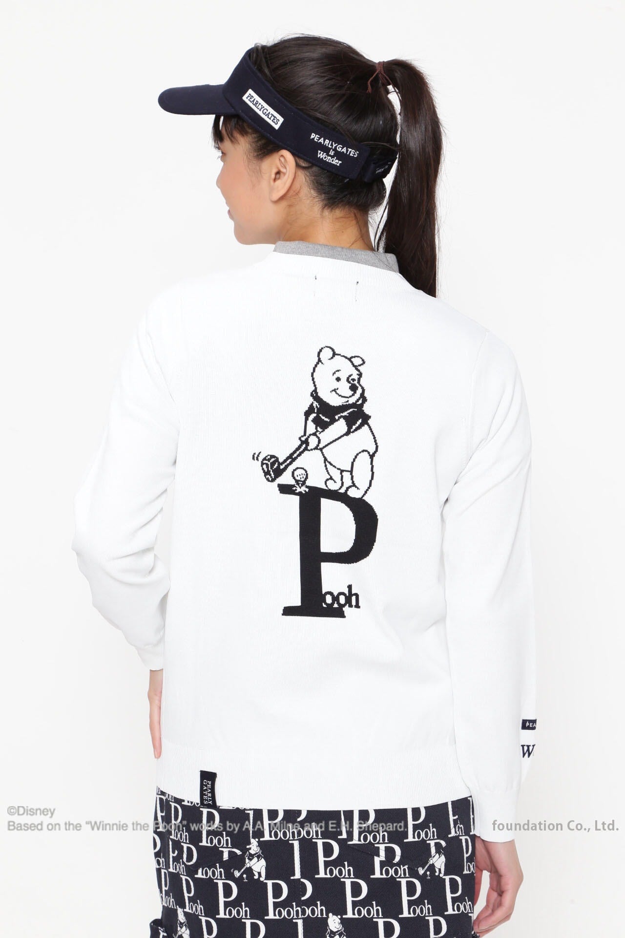 プーさん PYクルーネックニットプルオーバー ＜Winnie the Pooh COLLECTION＞