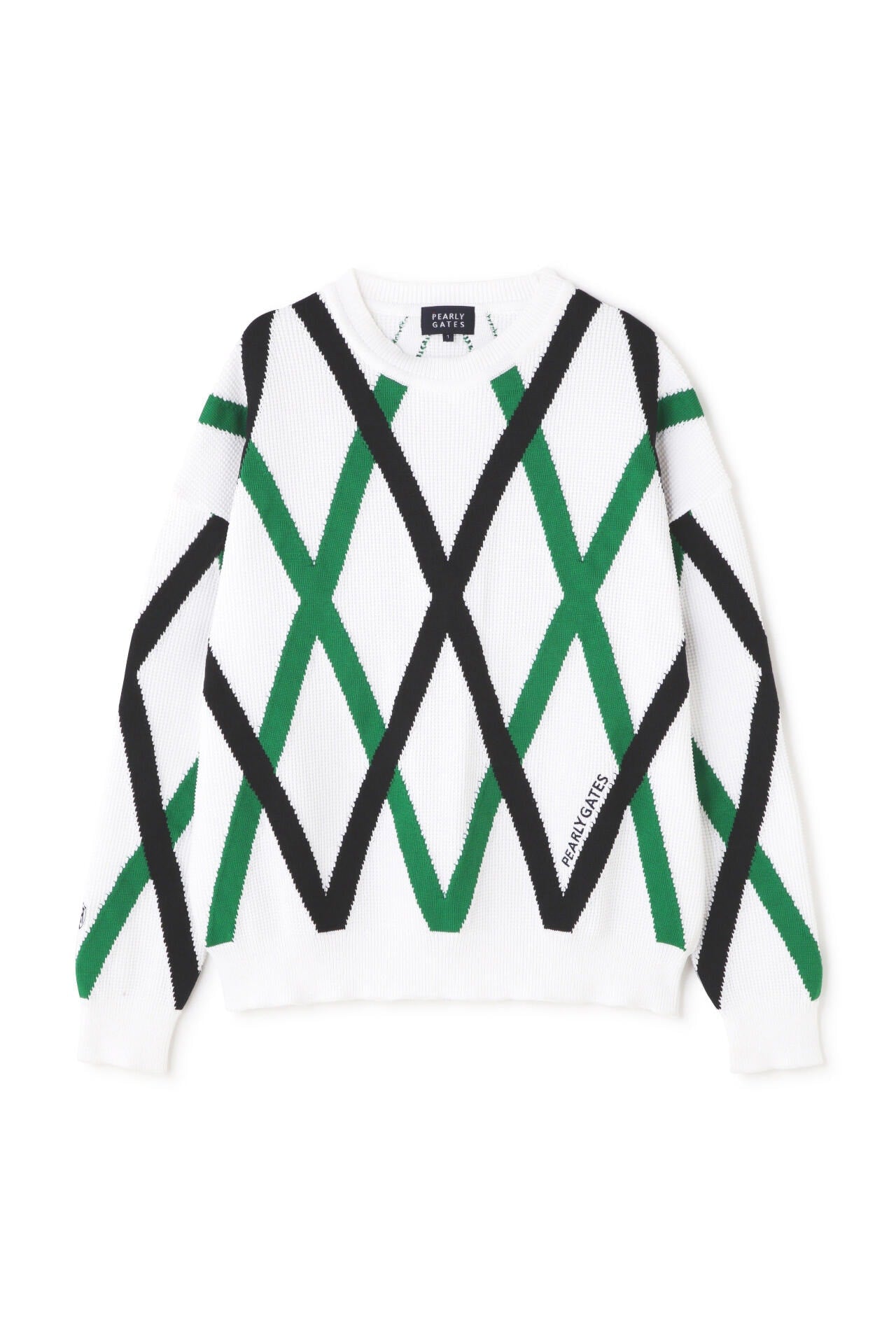 ECOLOLYクルーネックニットプルオーバー ＜NEWアーガイル＞