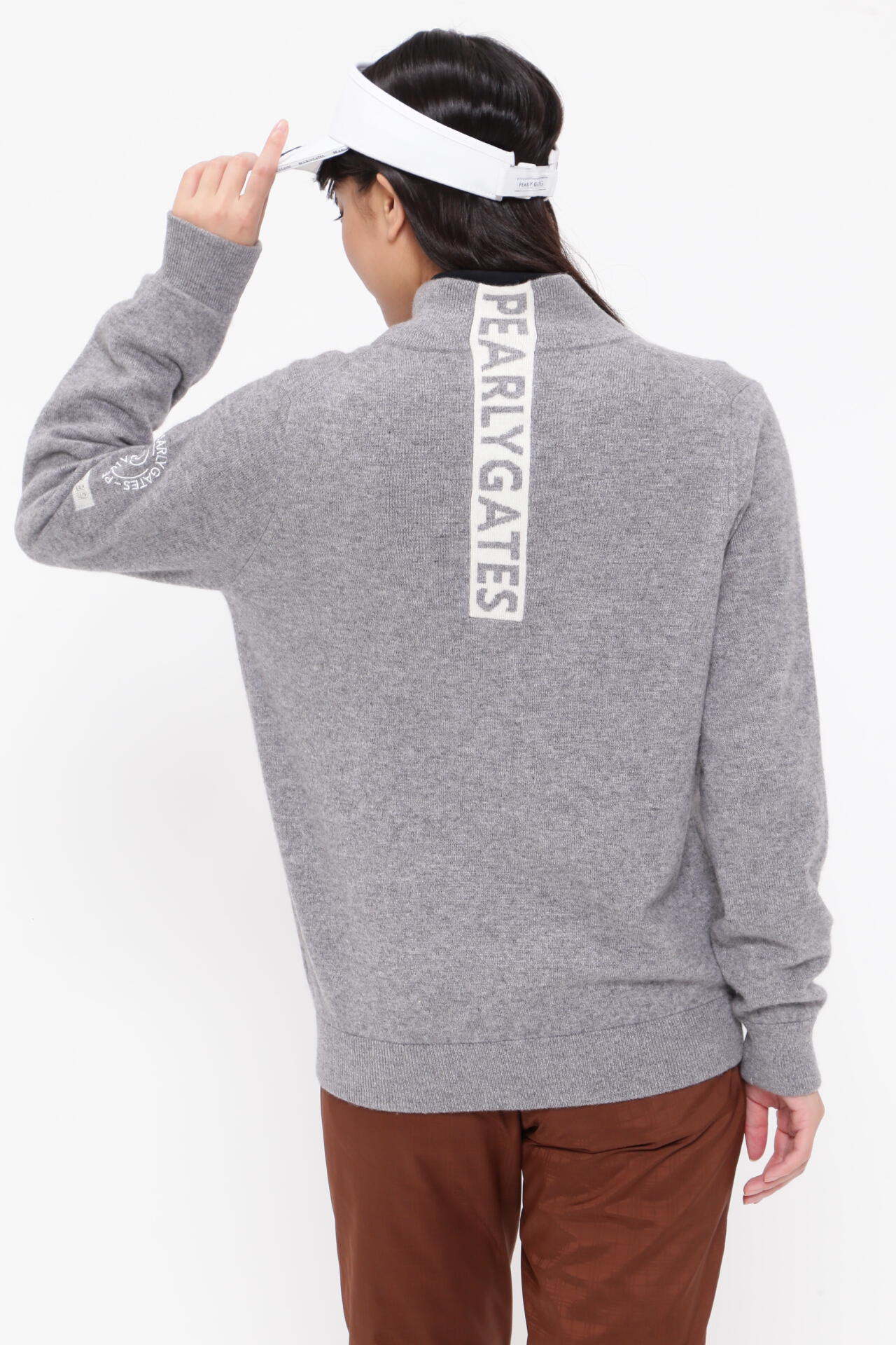 カシミヤ天竺 フルジップニットジャケット | PEARLY GATES（パーリー