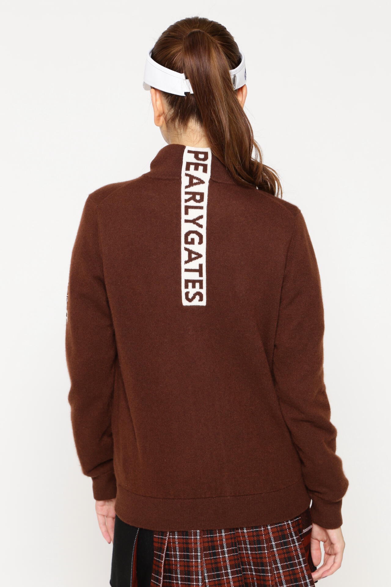 カシミヤ天竺 フルジップニットジャケット | PEARLY GATES（パーリー