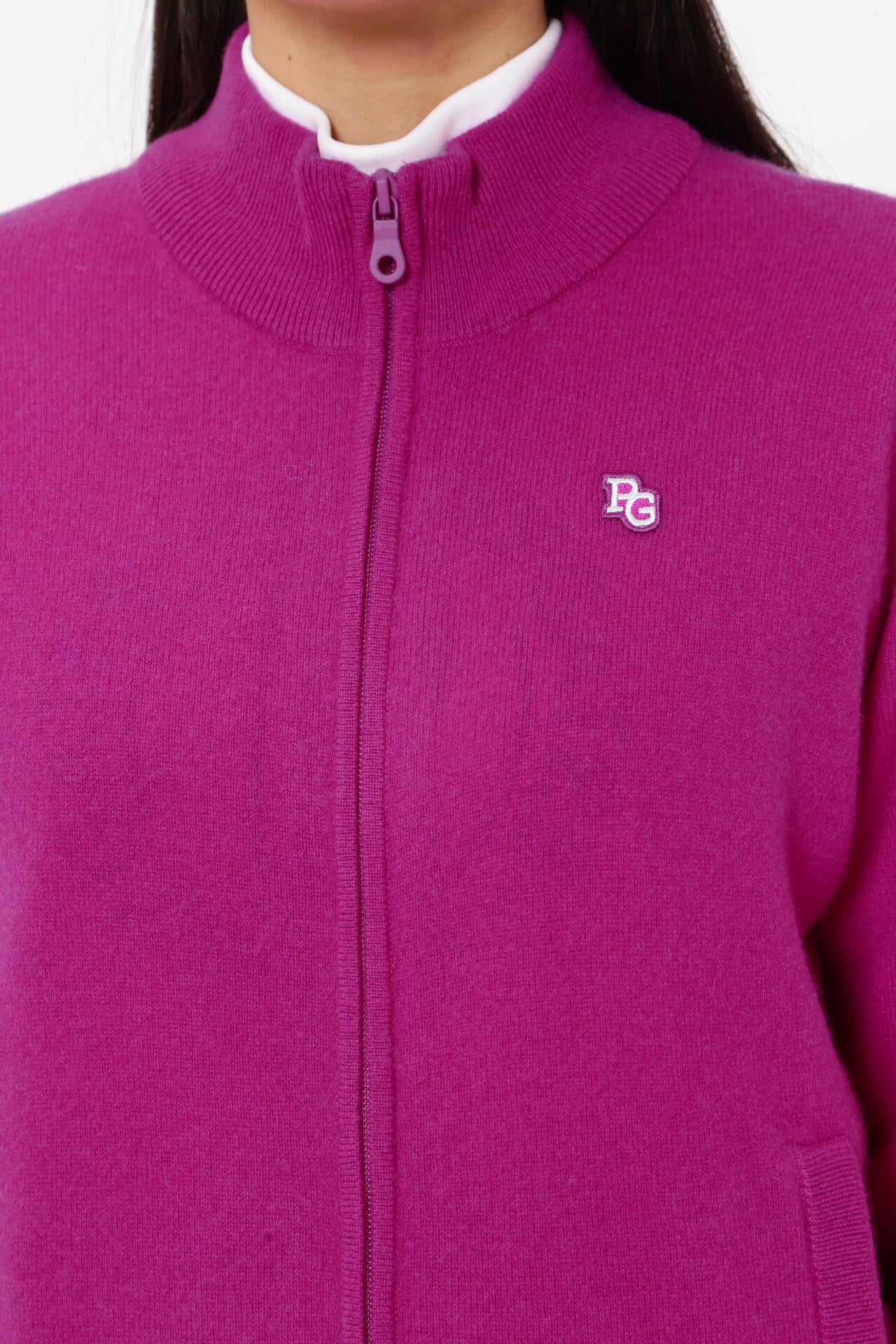 カシミヤ天竺 フルジップニットジャケット | PEARLY GATES（パーリー