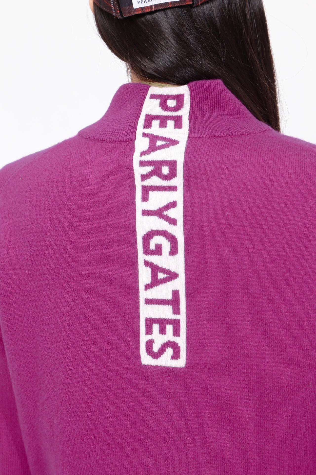 カシミヤ天竺 フルジップニットジャケット | PEARLY GATES（パーリー