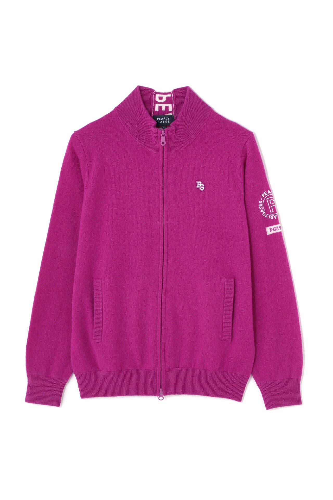 カシミヤ天竺 フルジップニットジャケット | PEARLY GATES（パーリー