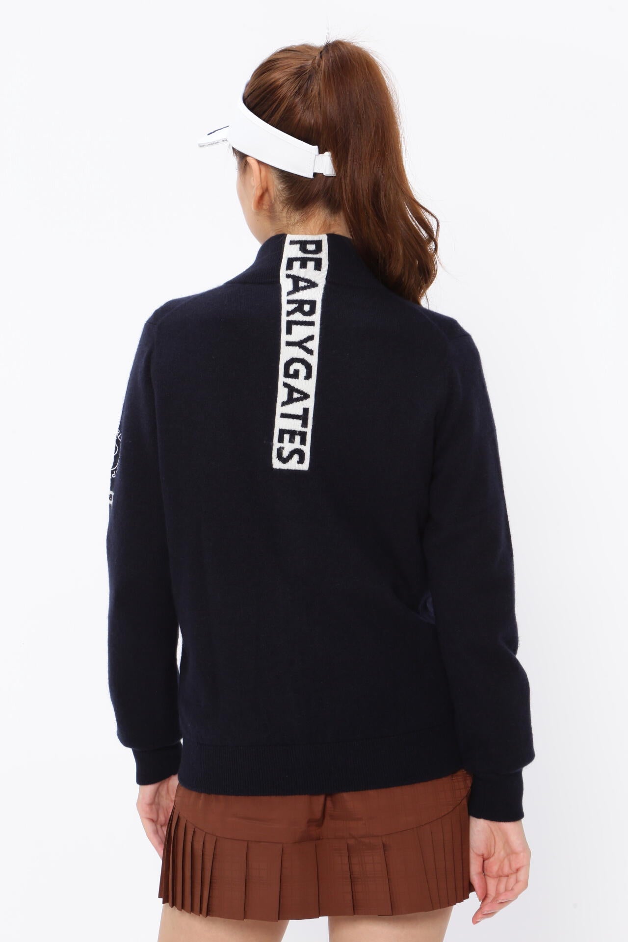 カシミヤ天竺 フルジップニットジャケット | PEARLY GATES（パーリー