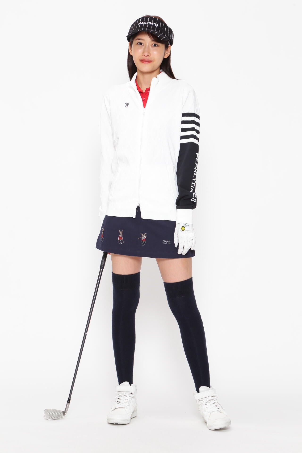 ジャガード フルジップニットブルゾン ＜NEWアーガイル＞ | PEARLY