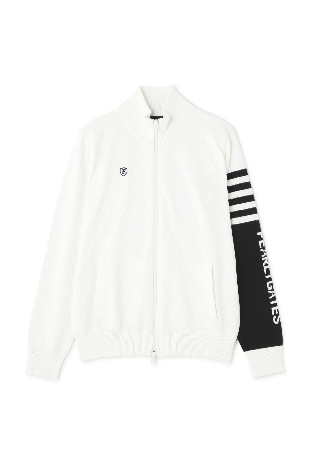 ジャガード フルジップニットブルゾン ＜NEWアーガイル＞ | PEARLY