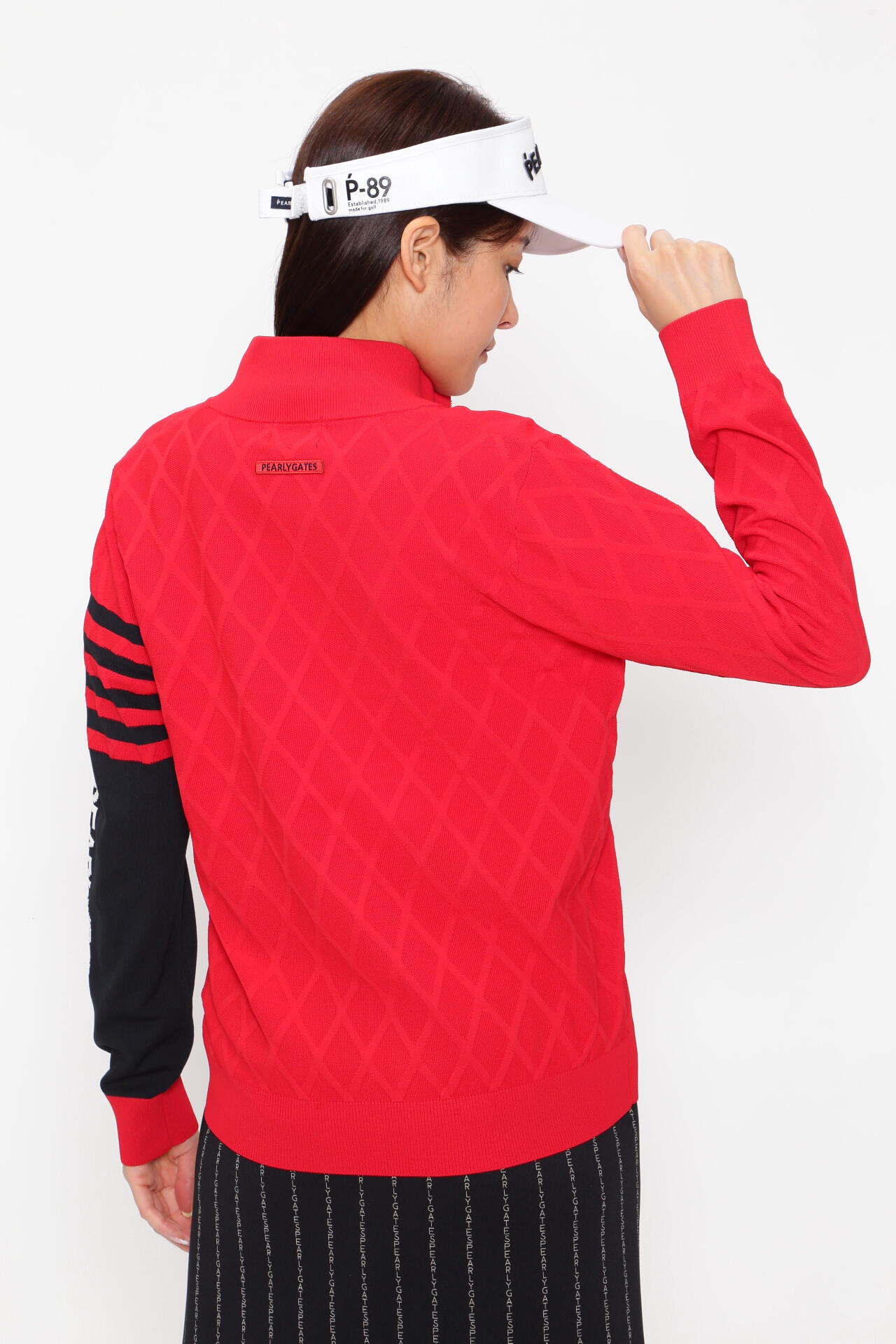 ジャガード フルジップニットブルゾン ＜NEWアーガイル＞ | PEARLY