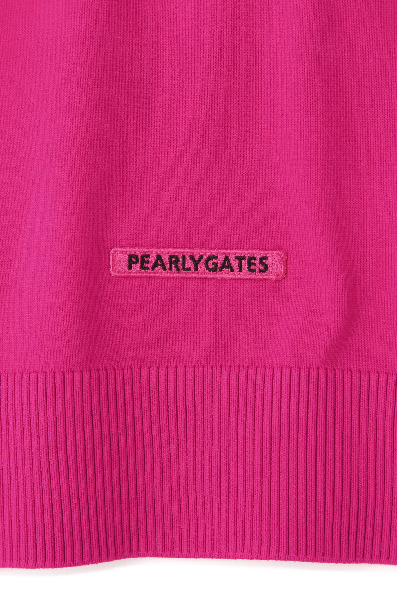 光栓50 Vネックニットベストプルオーバー ＜Pink with BLACK＞