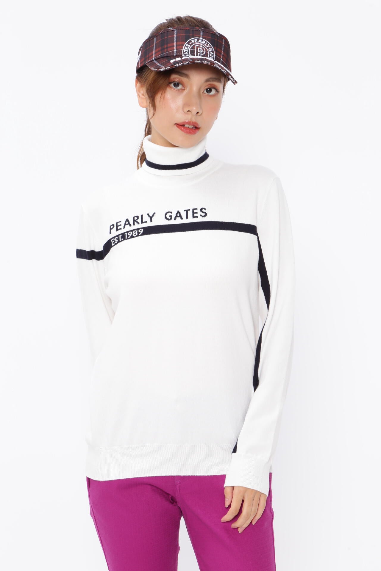 ソフトタッチハイネックニット プルオーバー