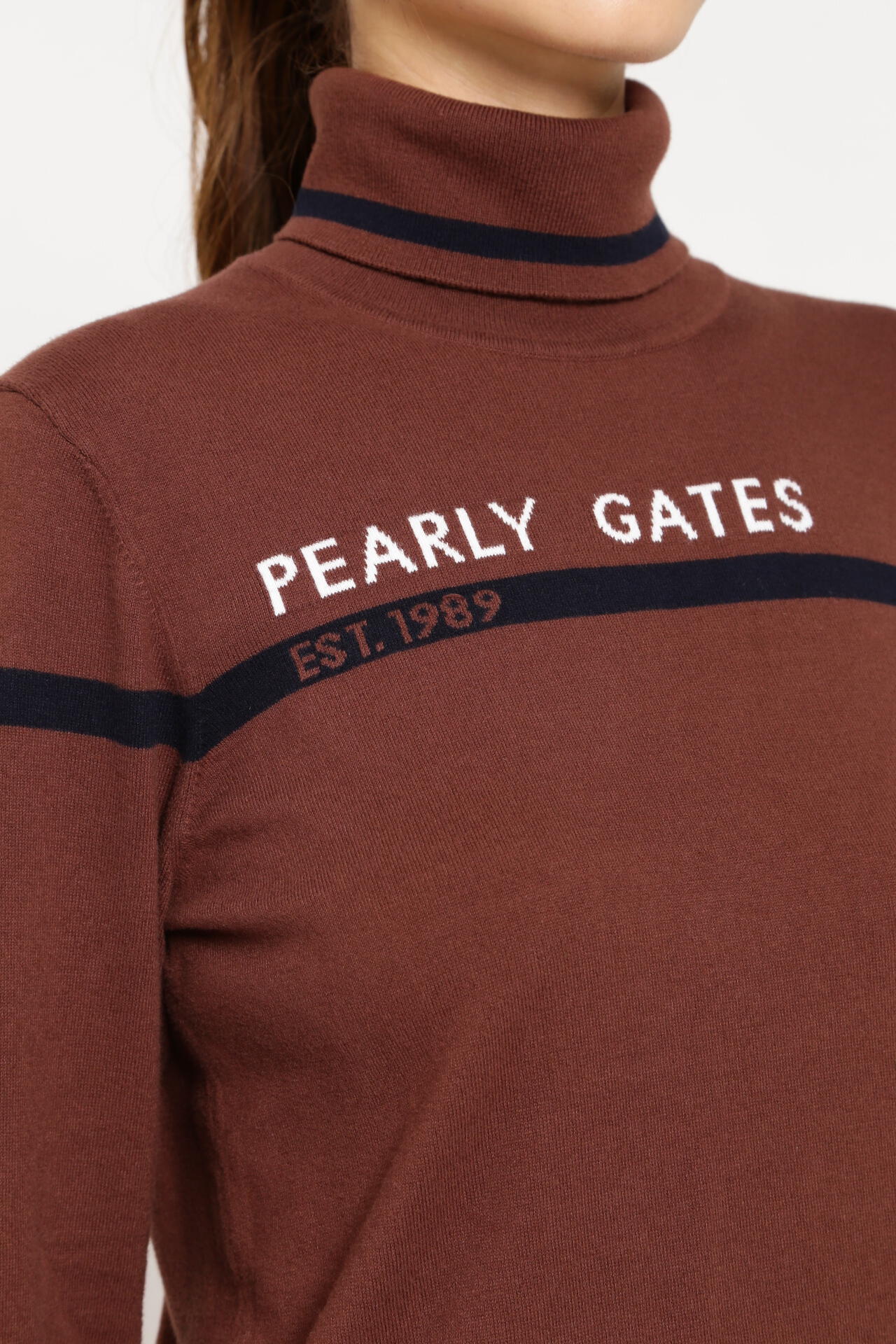 ソフトタッチハイネックニット プルオーバー | PEARLY GATES（パーリー