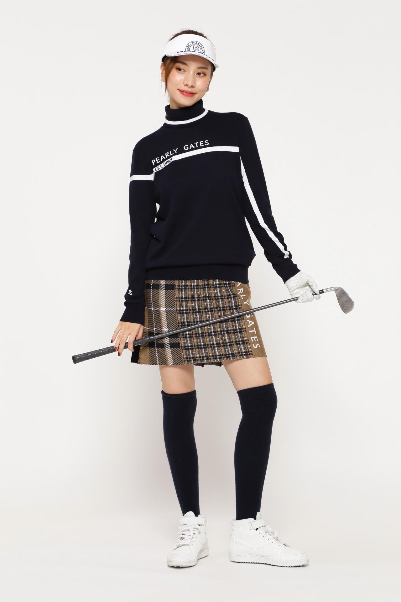 ソフトタッチハイネックニット プルオーバー | PEARLY GATES（パーリー