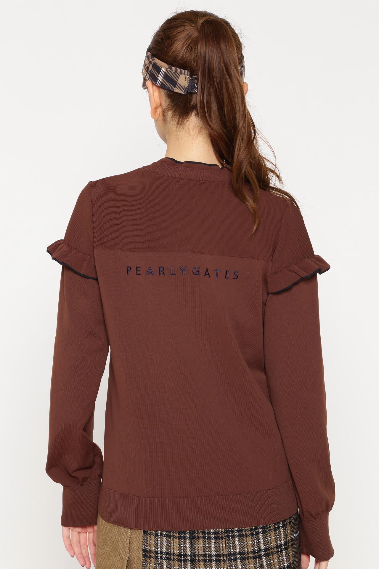 フレコ フリル袖ニットプルオーバー | PEARLY GATES（パーリーゲイツ