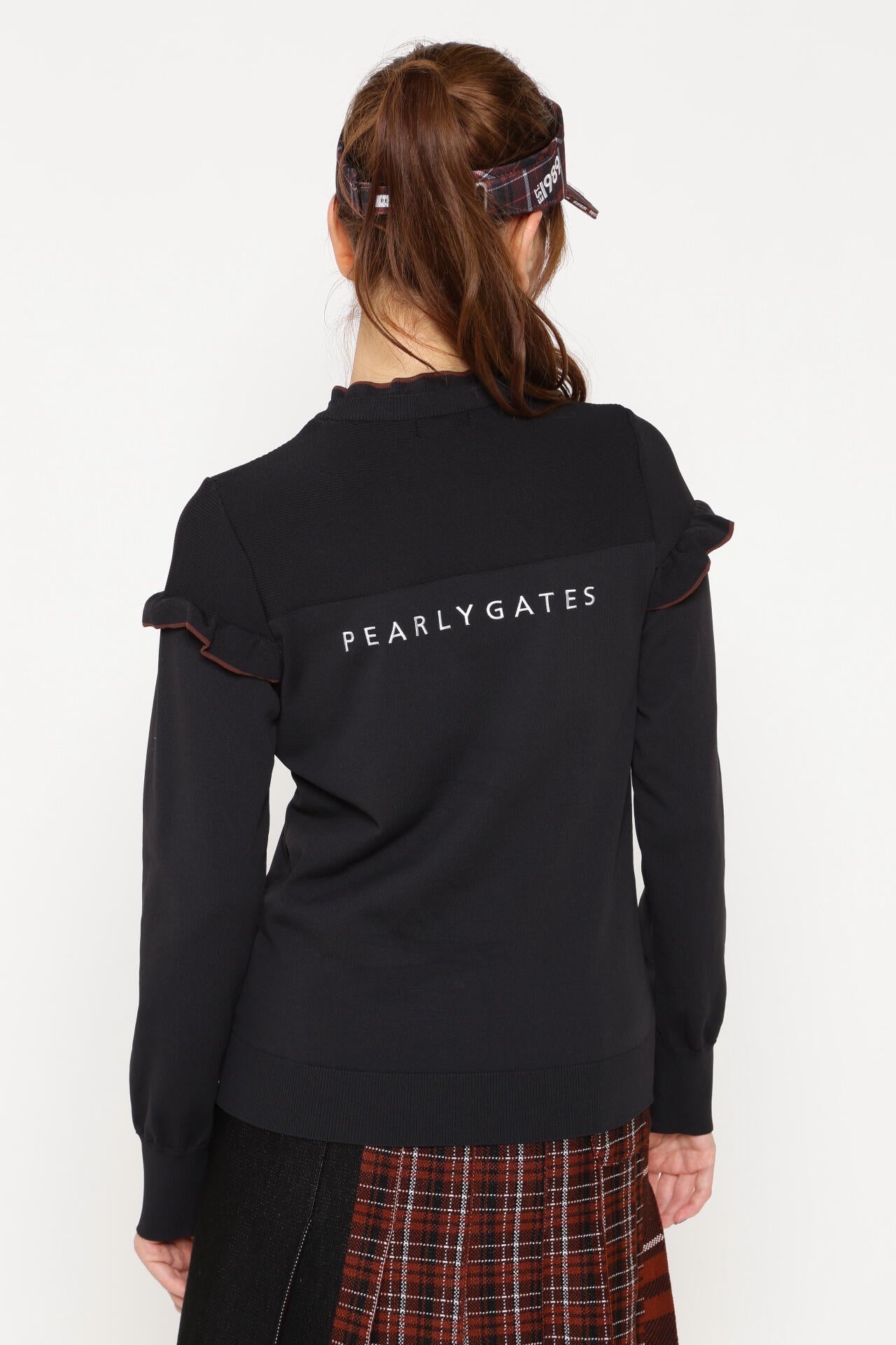 フレコ フリル袖ニットプルオーバー | PEARLY GATES（パーリーゲイツ