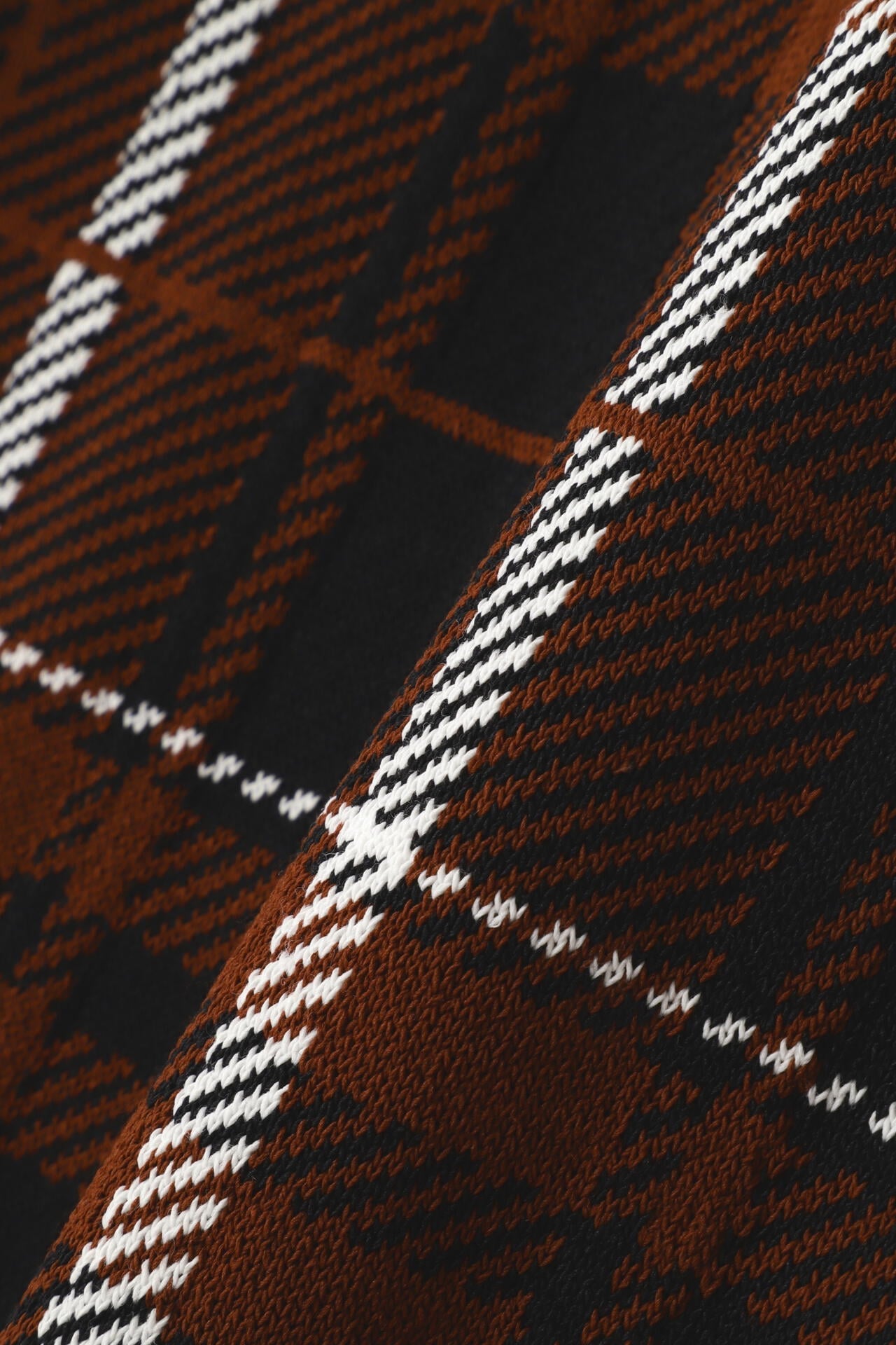 モックネックニットプルオーバー ＜CHECKシリーズ＞ | PEARLY GATES