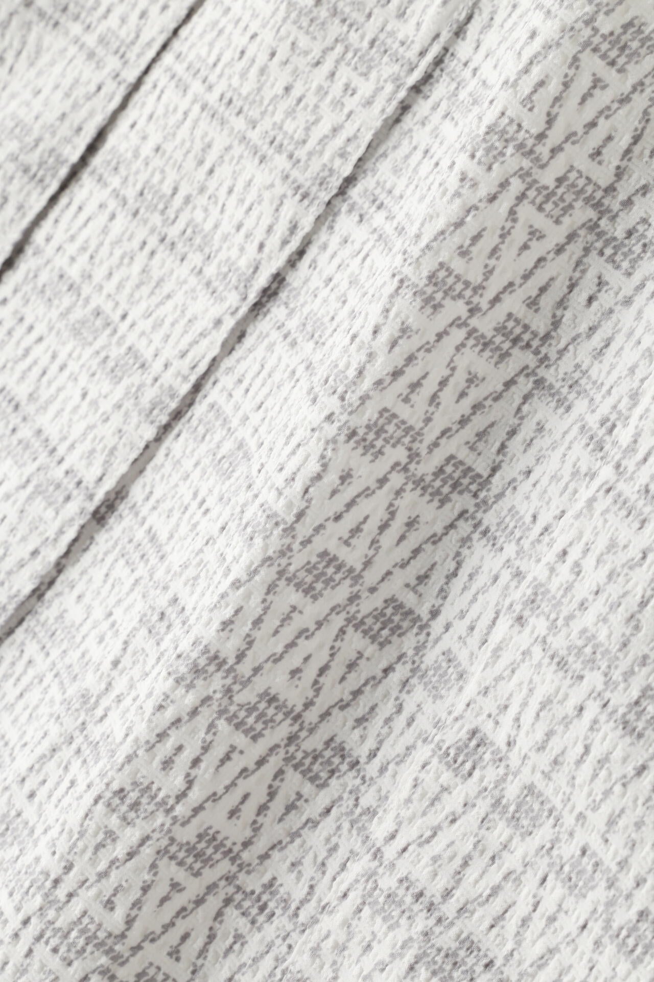 EVALETサッカー プリーツスカート ＜ロゴ幾何学柄プリント＞ | PEARLY