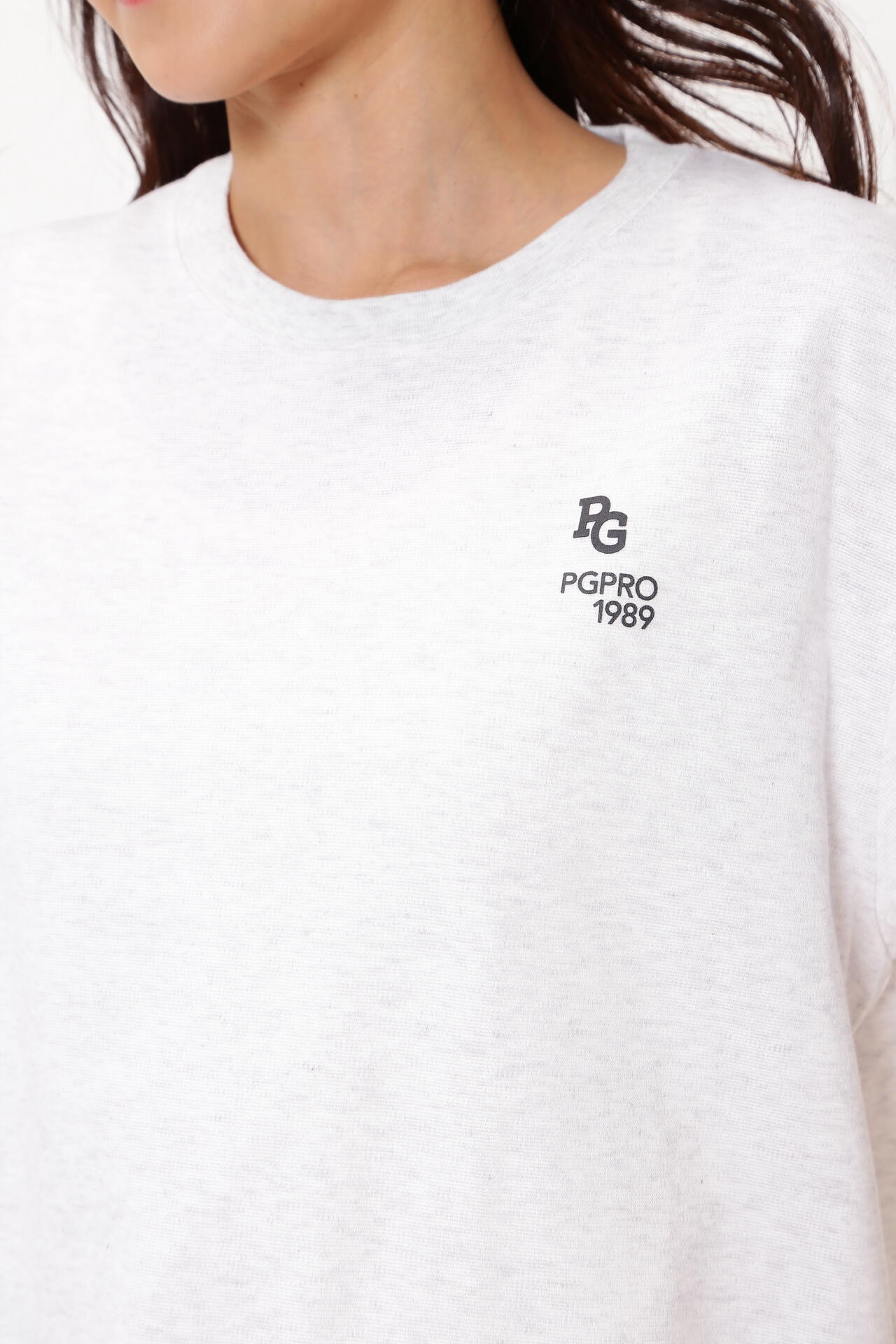 ポリエステルコットンリバースムース半袖Tシャツ