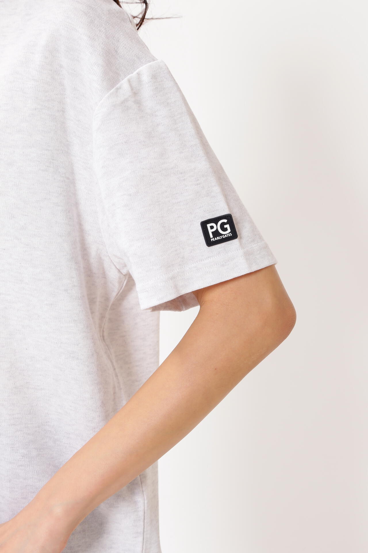 ポリエステルコットンリバースムース半袖Tシャツ