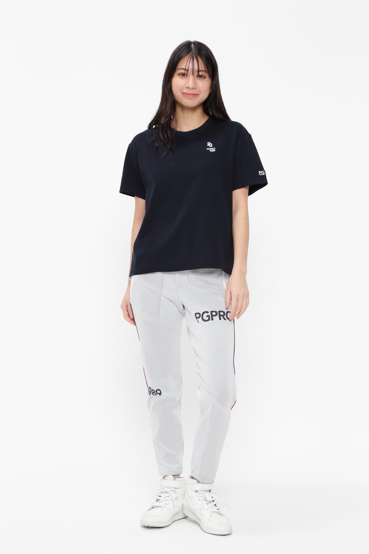 ポリエステルコットンリバースムース半袖Tシャツ