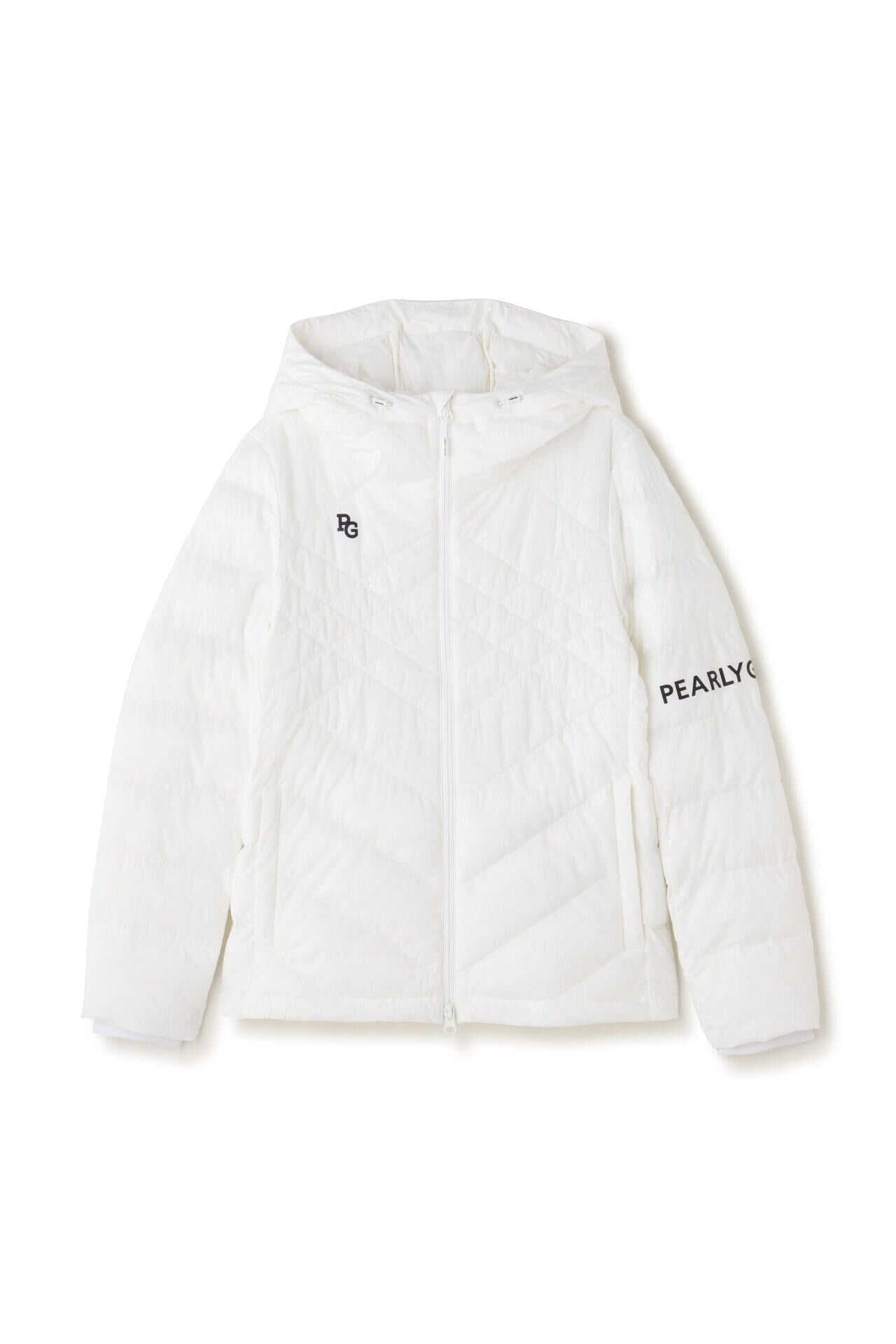 Nyストレッチ中綿フーディブルゾン ＜カモフラジャガード