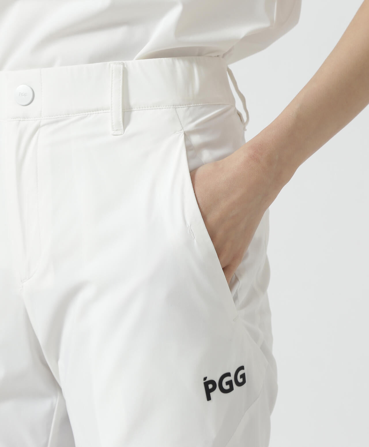 PGG】【直営店舗&公式オンライン限定】Nyストレッチラチネパンツ