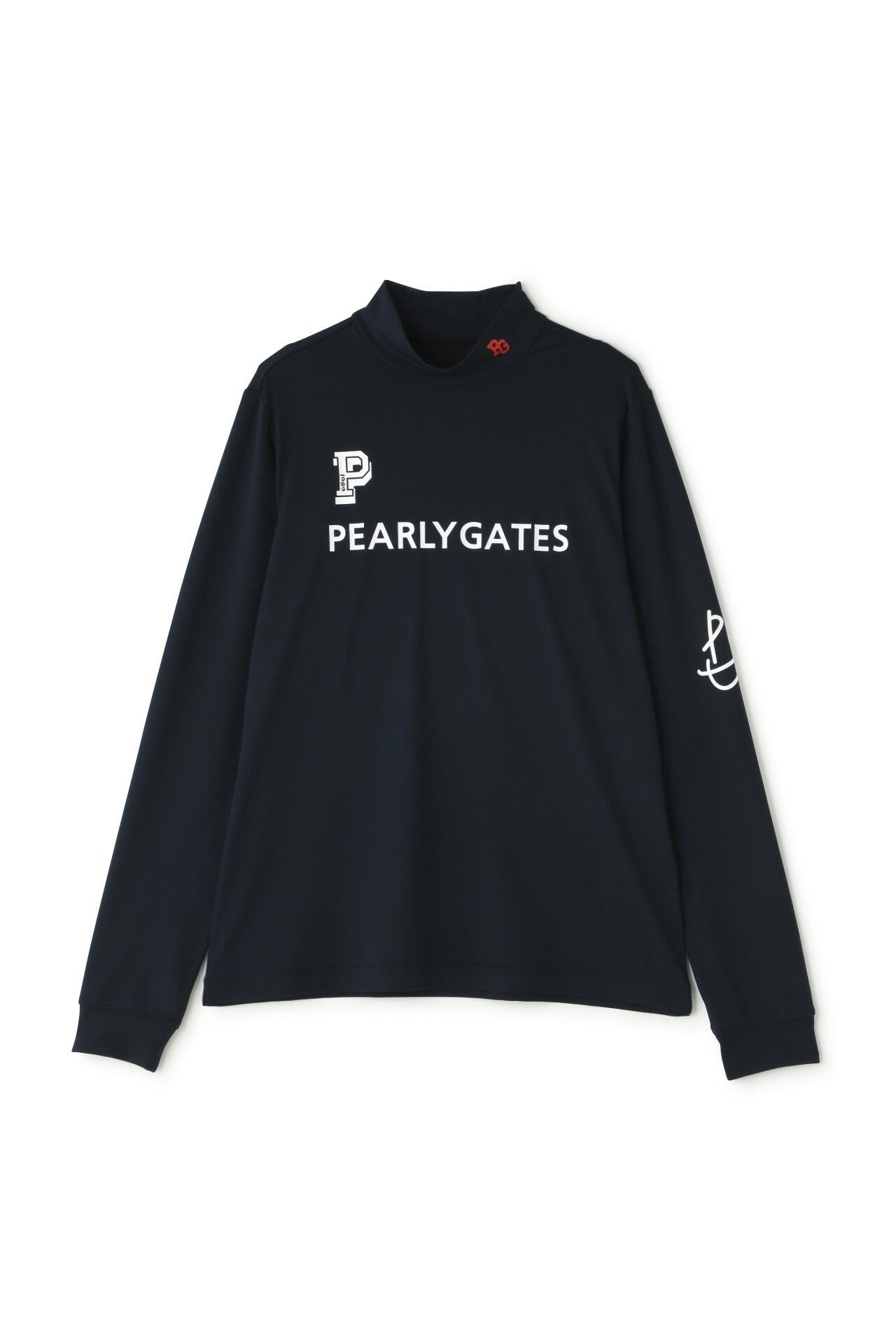 【PG BODY】E/ベアカノコ長袖モックネックカットソー