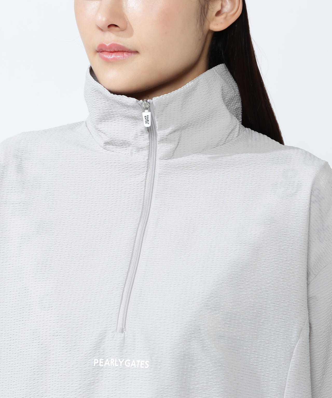 プライムフレックス×DotAir 5分袖ハーフジップ