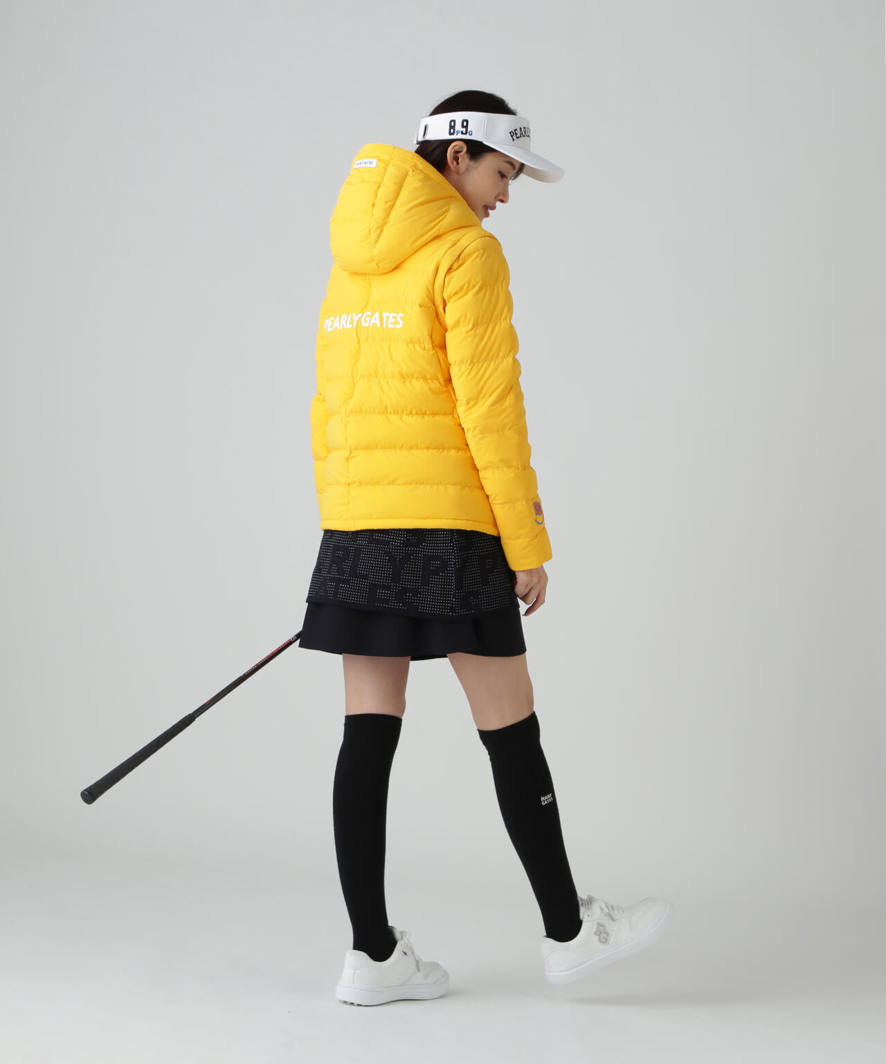 Nyストレッチタフタフーディダウンジャケット | PEARLY GATES