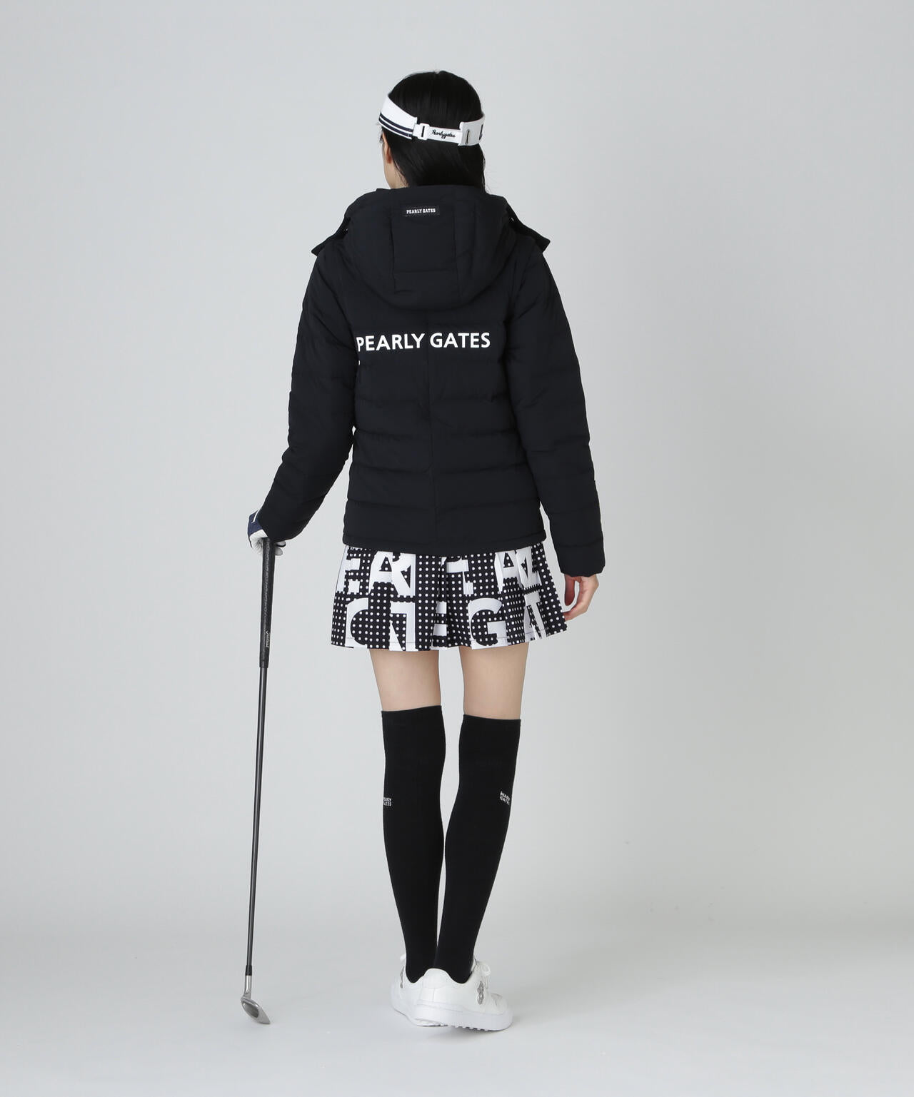 Nyストレッチタフタフーディダウンジャケット | PEARLY GATES