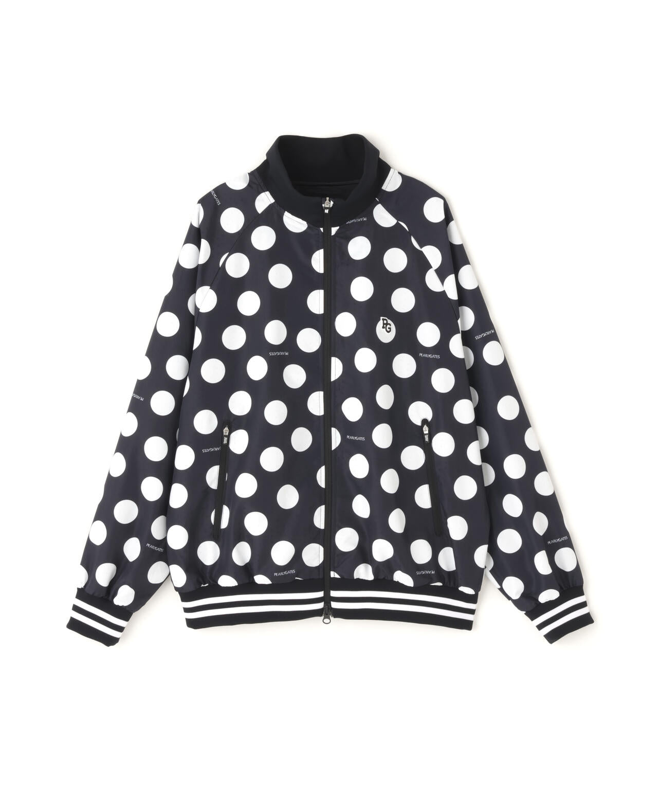 タフレックス×サーモトロンフルジップブルゾン ＜ランダムドット柄