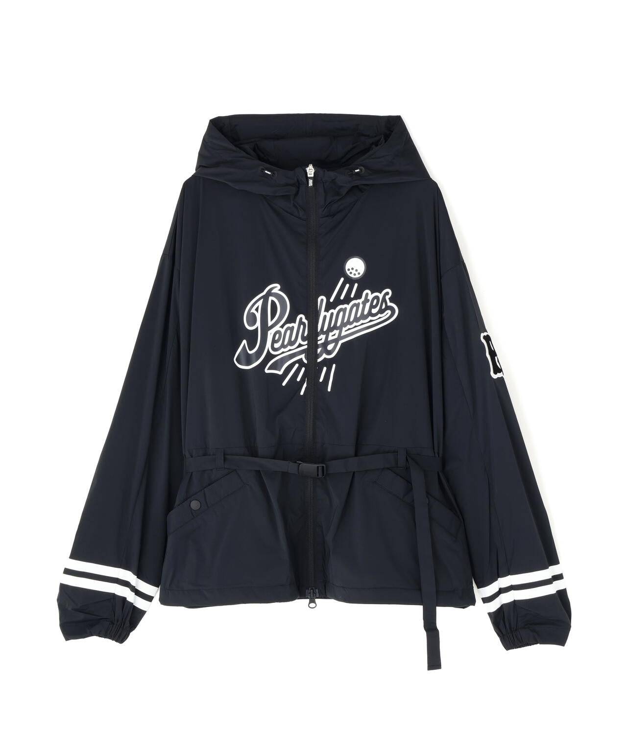 タグ付きパーリーゲイツアウター NYストレッチタフタ3Lレインジャケット (LADIES) | PEARLY GATES