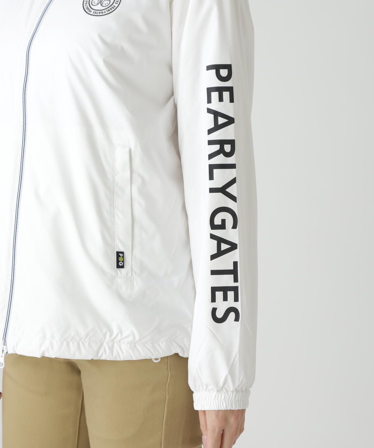 Peミニリップ中綿ジップアップブルゾン | PEARLY GATES（パーリー