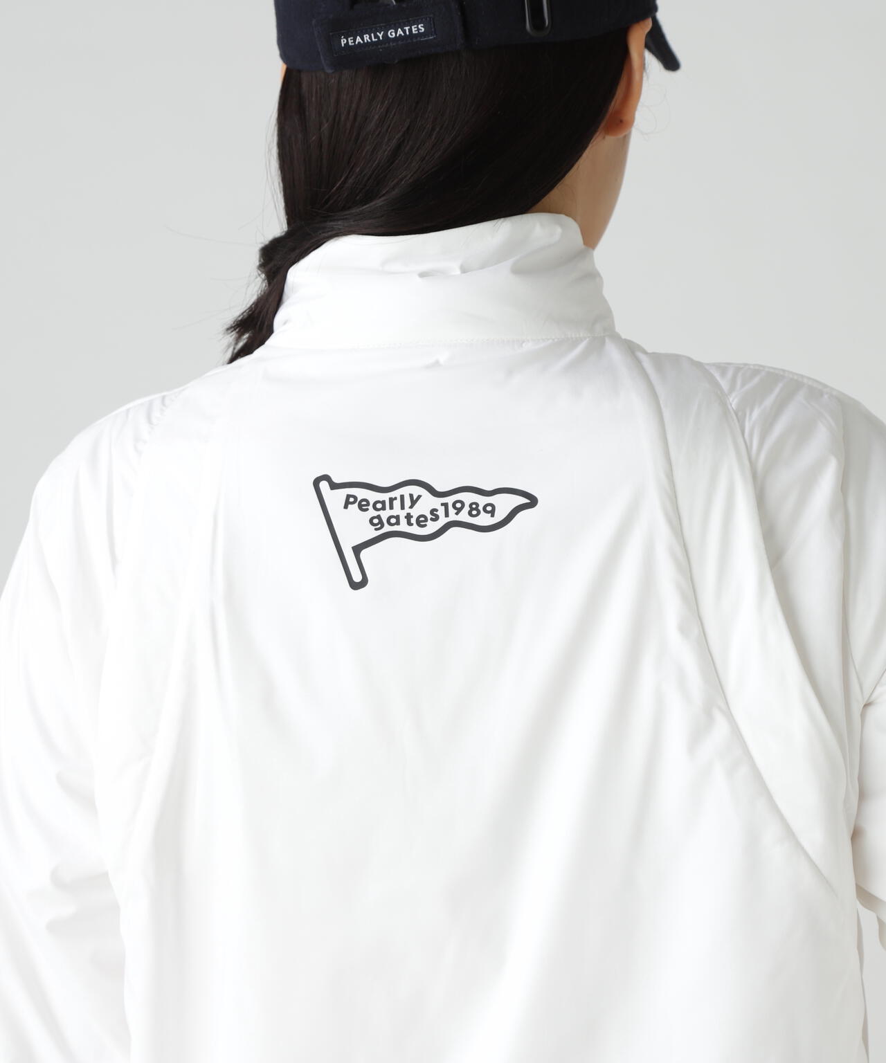 Peミニリップ中綿ジップアップブルゾン | PEARLY GATES（パーリー