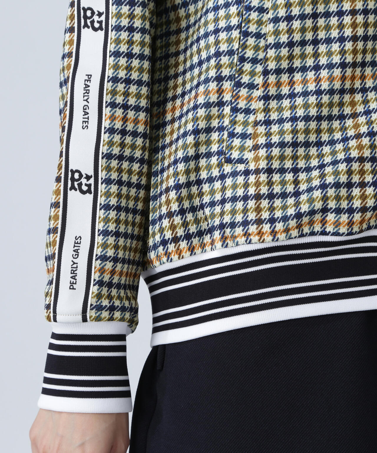 新品 パーリーゲイツ PGG ピージージー クールフローメッシュ 杢グレー　5 新品 パーリーゲイツ PGG ピージージー クールフローメッシュ 杢