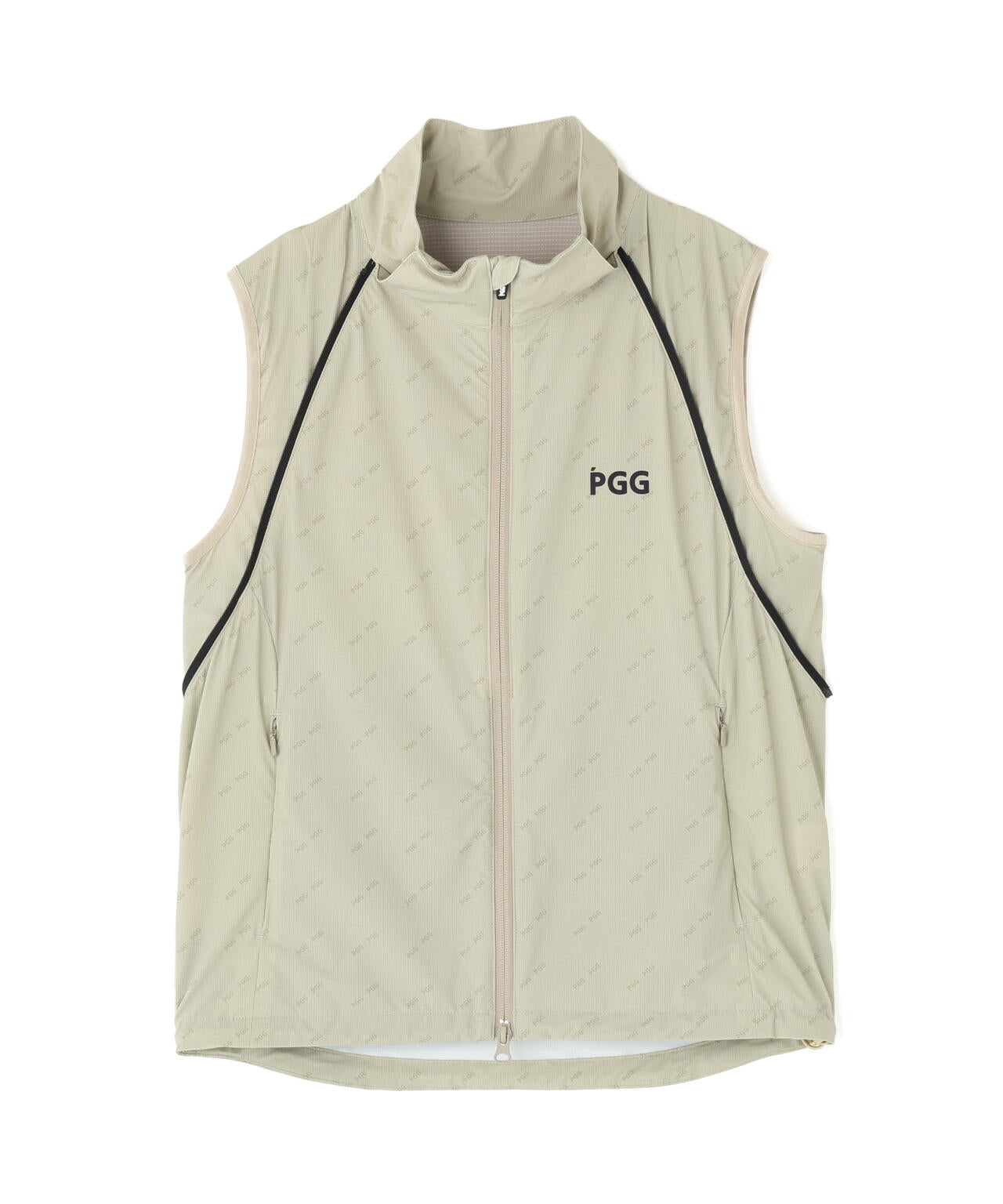 PGG ♡新品パーリーゲイツ♡レディース2WAYストレッチレイヤード風フーディ PGG ♡新品パーリーゲイツ♡レディース2WAYストレッチレイヤード風