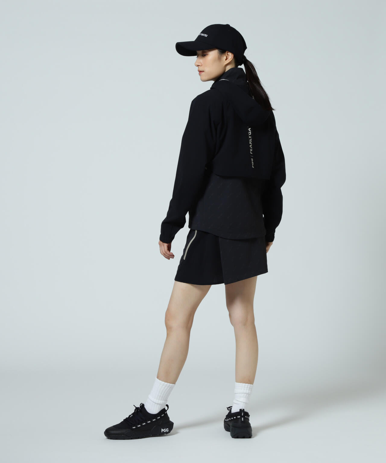 【PGG】【直営店舗&公式オンライン限定】Nyドビーストレッチ×DOTAIR 2WAY フーディブルゾン (LADIES)