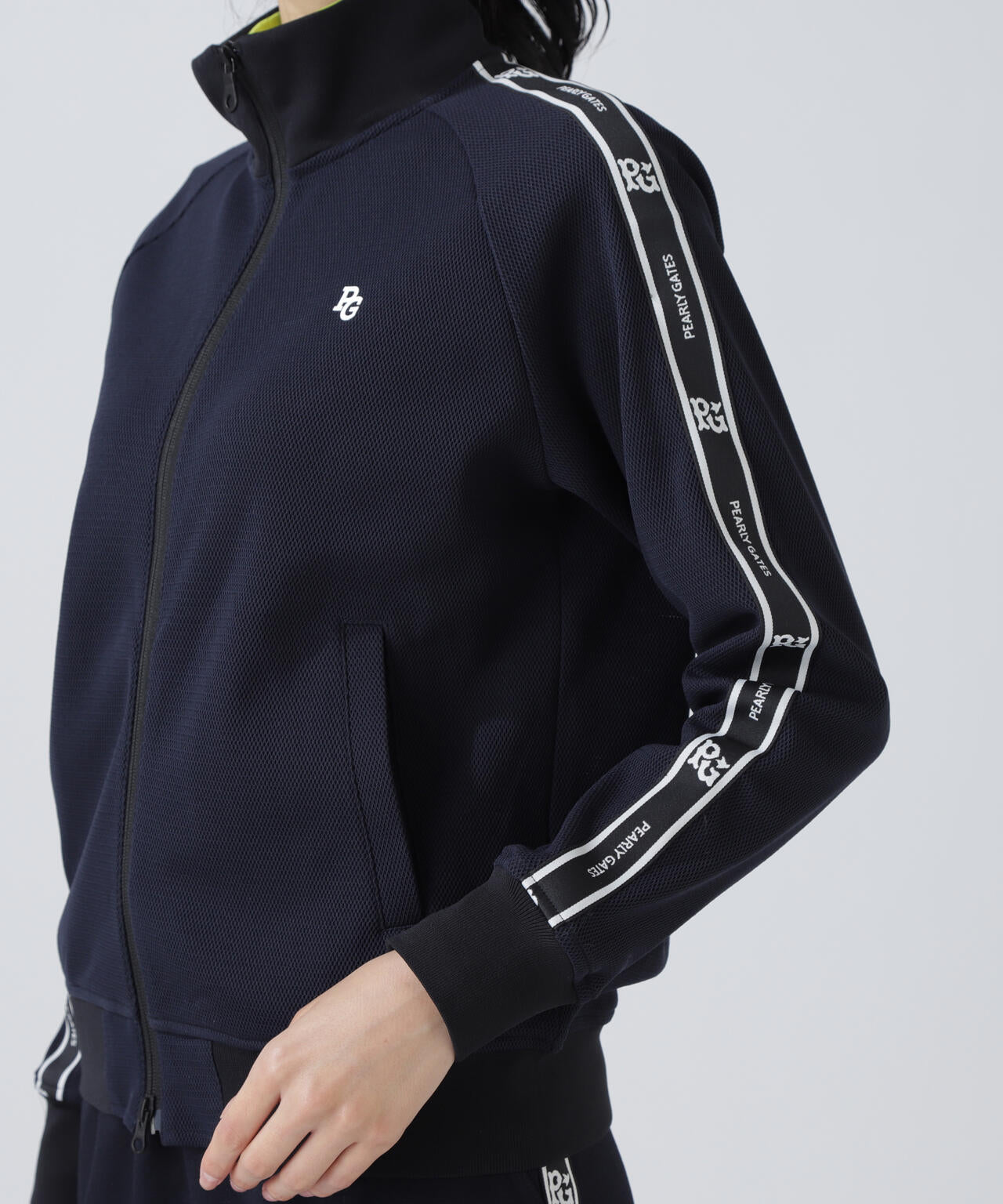 Peストレッチメッシュ トラックジャケット