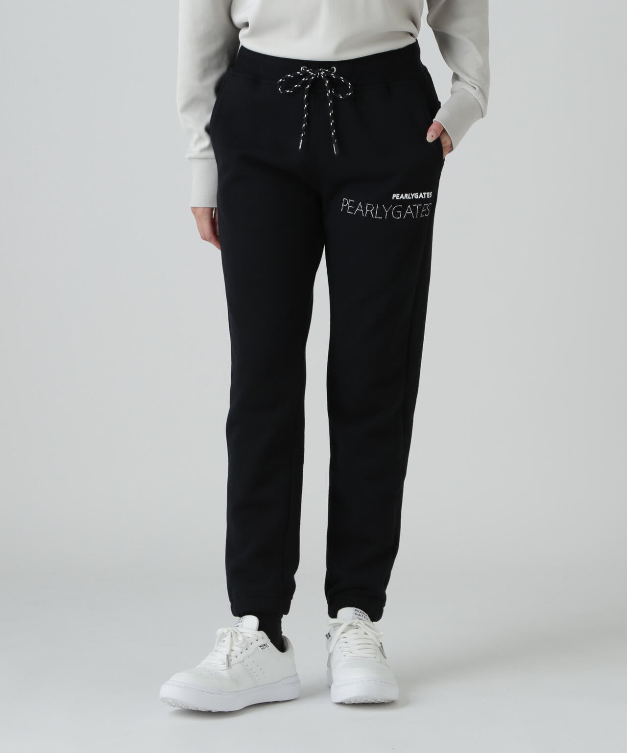 ジグザグ裏毛ジャガードジョガーパンツ | PEARLY GATES