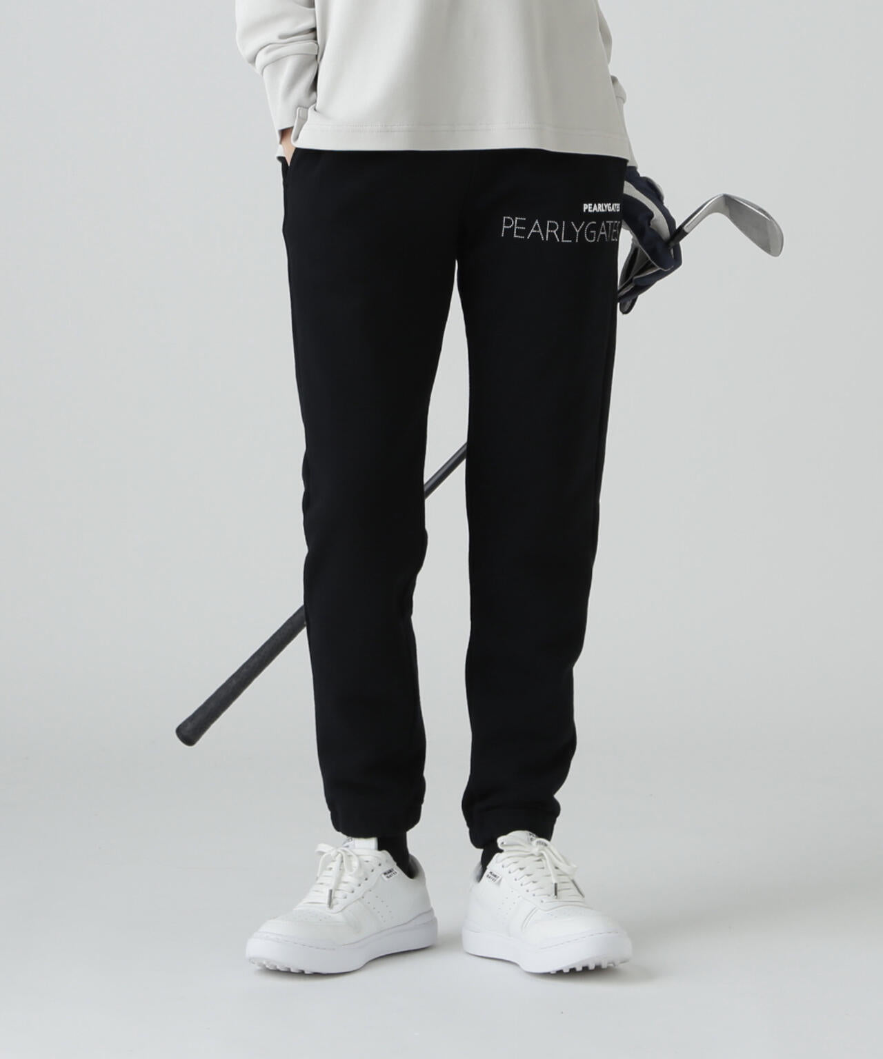 PEARLY GATES 裏起毛 ジョガーパンツ ジグザグ裏毛ジャガードジョガーパンツ | PEARLY GATES