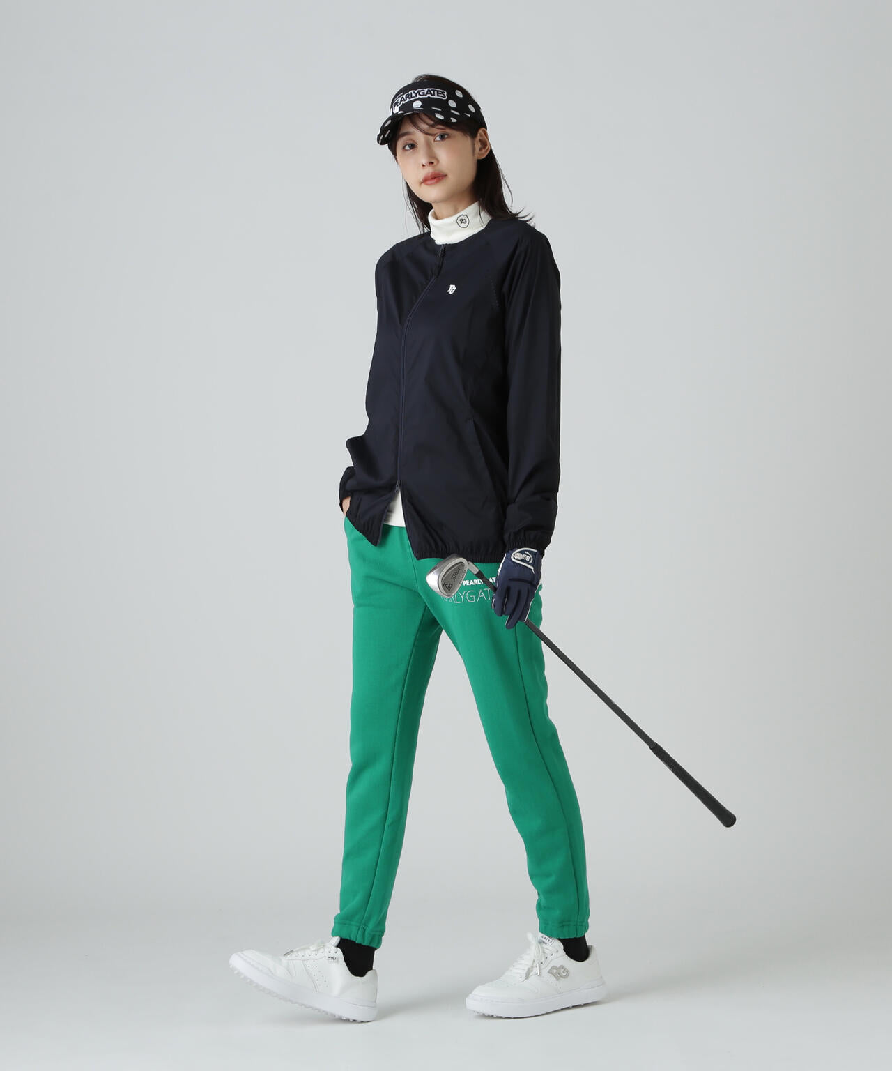 PEARLY GATES 裏起毛 ジョガーパンツ PEARLY GATES 裏起毛 ジョガーパンツ