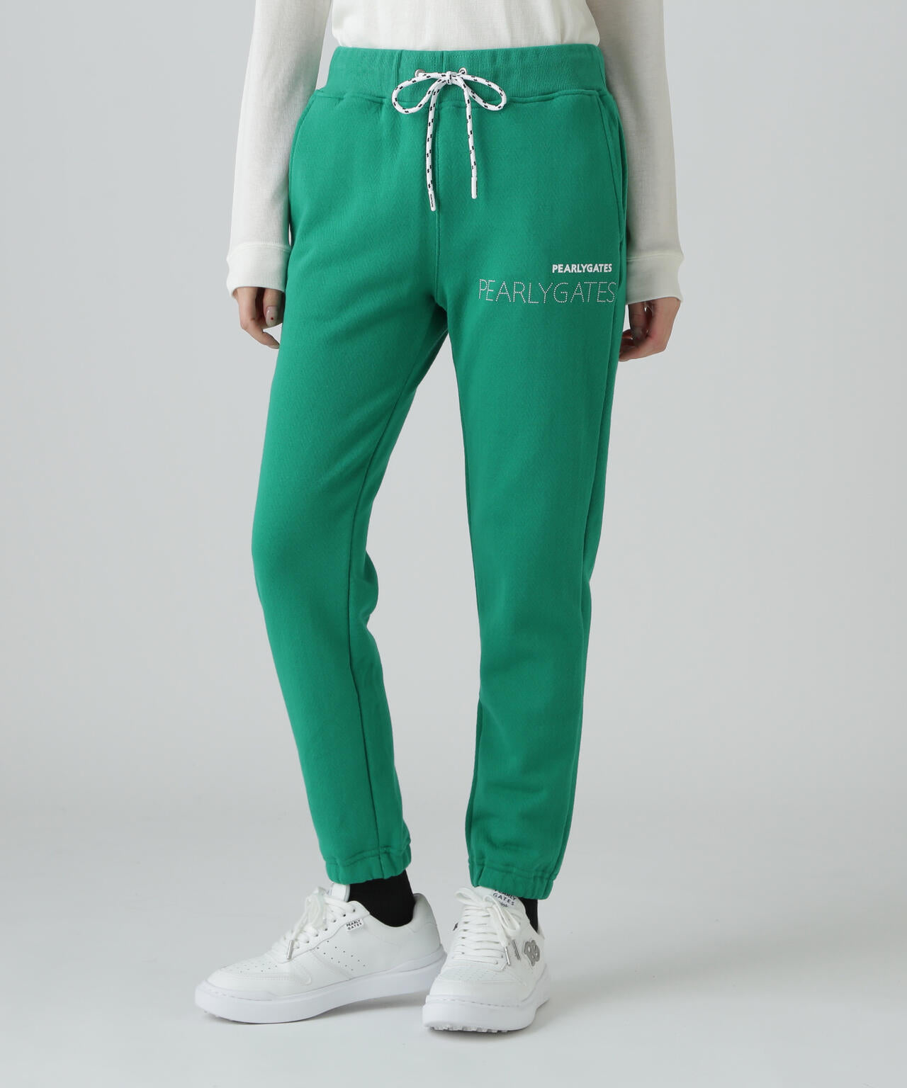 PEARLY GATES 裏起毛 ジョガーパンツ ジグザグ裏毛ジャガードジョガーパンツ | PEARLY GATES