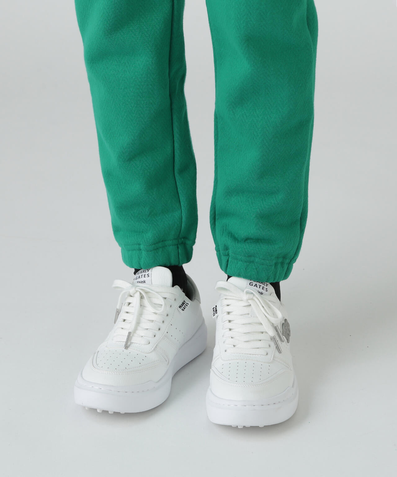 ジグザグ裏毛ジャガードジョガーパンツ | PEARLY GATES