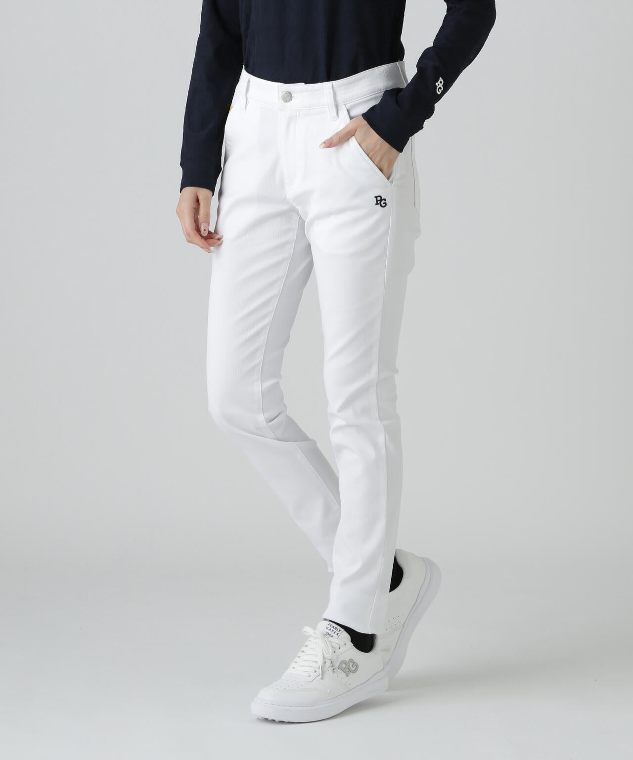 C/Peストレッチドビーツイルパンツ