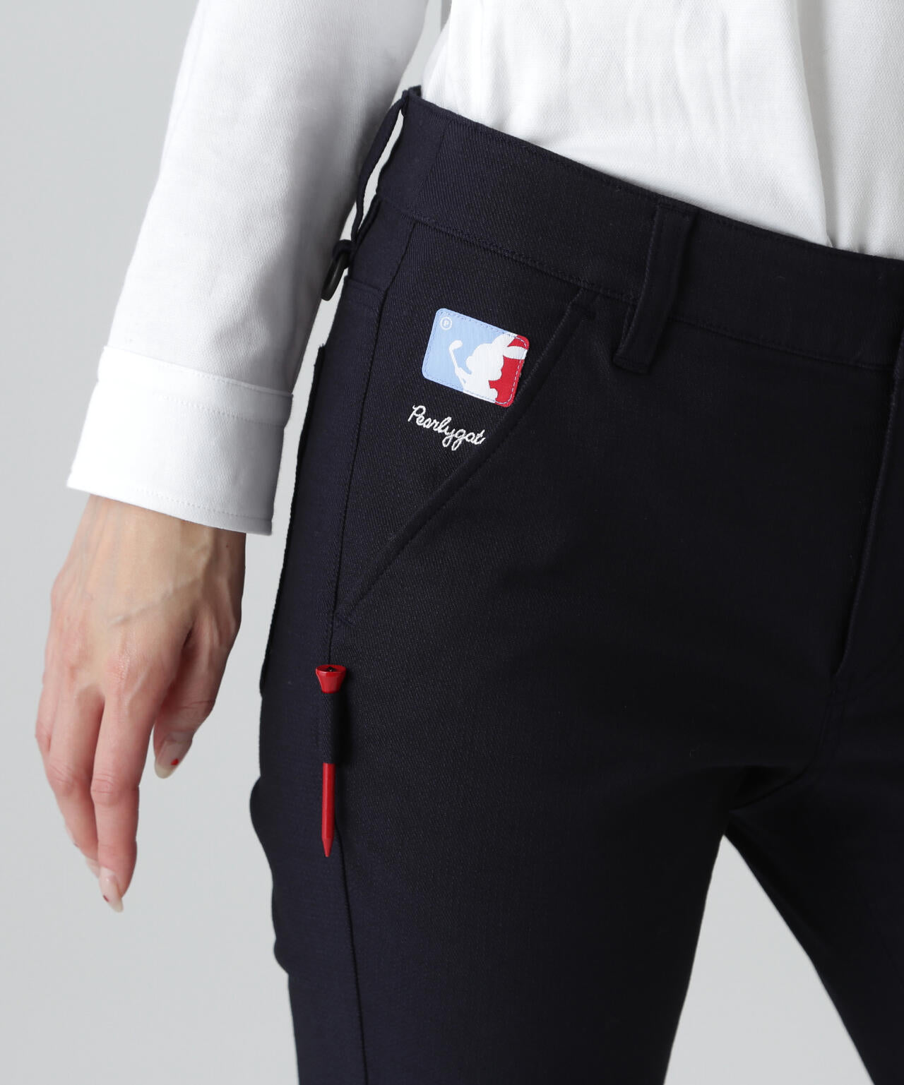 C/Peストレッチドビーツイルパンツ