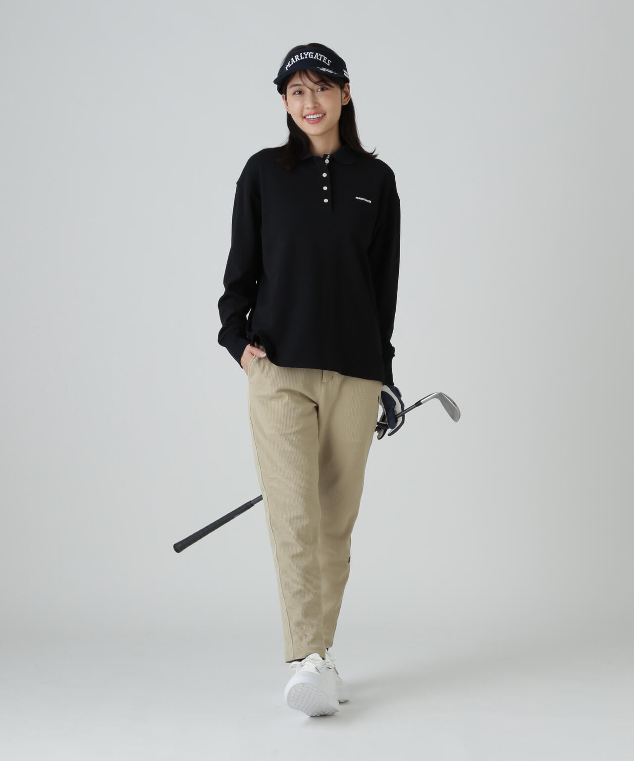 杢ワッフルパンツ