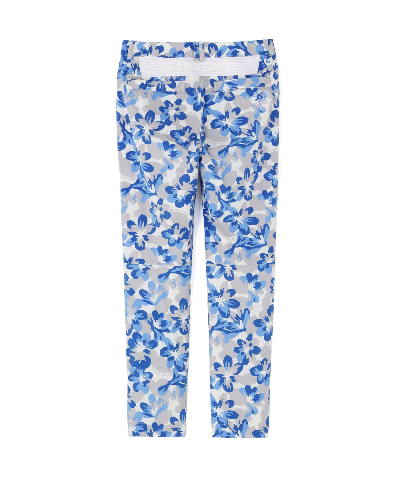 Peストレッチドビー中綿パンツ ＜ラフ花ロゴ小柄＞